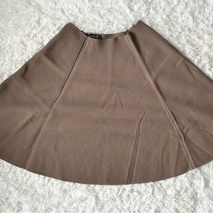 Like New St. John Flared Taupe Skirt - always in style!
